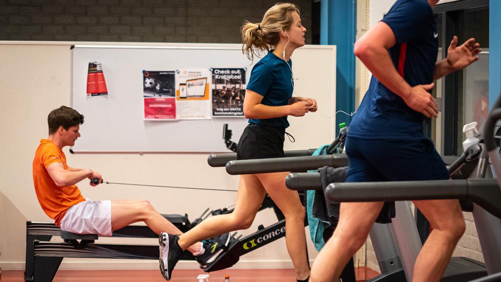Book a timeslot in the gym