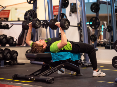 Krachttraining voor medewerkers
