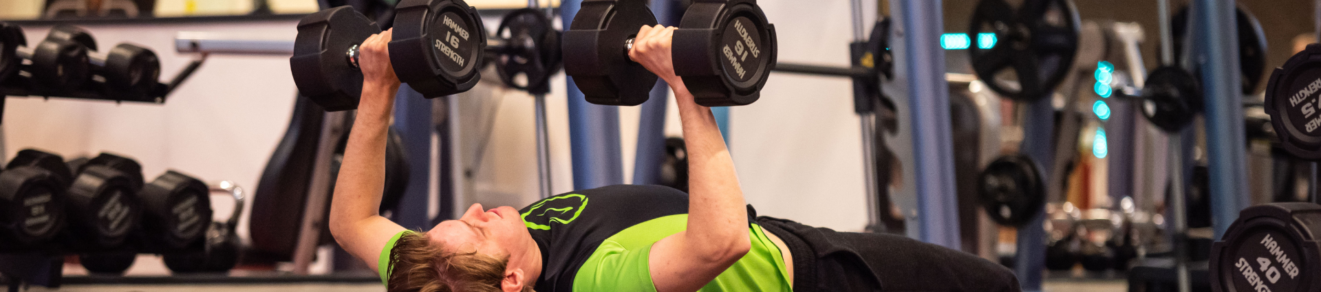 Header krachttraining medewerkers