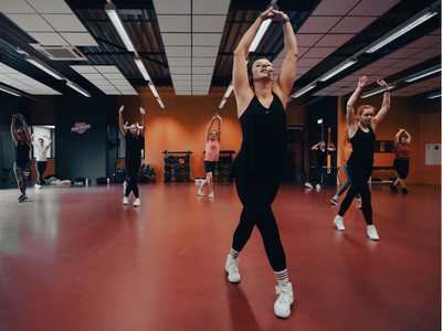 Feminine dance workout