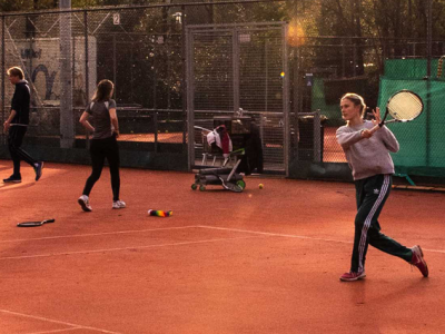 Tennis courts